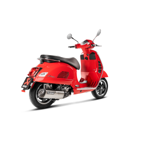 Akrapovic Vespa GTV 250 06-13 Slip-on Line hexagonal lydd�mper i rustfri (ECE godkendt)