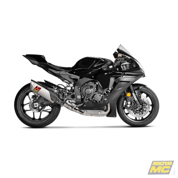 Akrapovic Yamaha YZF-R1 15-> Evolution Line 4/2/1 hexagonal lydd�mper i titanium