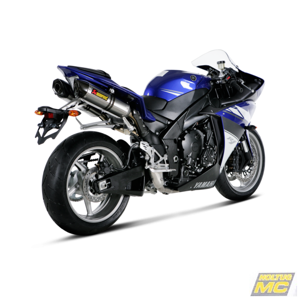 Akrapovic Yamaha YZF-R1 09-14 Racing Line 4/2/1/2 hexagonale lydd�mpere i titanium