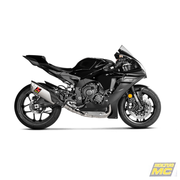 Akrapovic Yamaha YZF-R1 15-> Evolution Line 4/2/1 hexagonal lyddmper i titanium