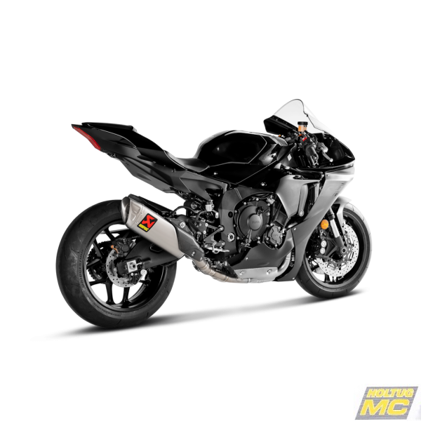 Akrapovic Yamaha YZF-R1 15-> Racing Line 4/2/1 hexagonal lydd�mper i titanium