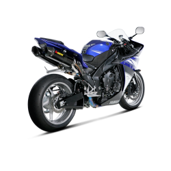 Akrapovic Yamaha YZF-R1 09-14 Evolution Line KIT 4/2/1/2 hexagonale lydd�mpere i carbon