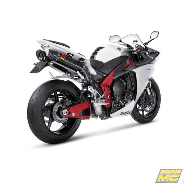 Akrapovic Yamaha YZF-R1 09-14 Slip-On Line hexagonale lydd�mpere i carbon (EC-godkendt)