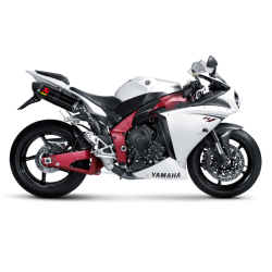 Akrapovic Yamaha YZF-R1 09-14 Slip-On Line hexagonale lydd�mpere i carbon (EC-godkendt)