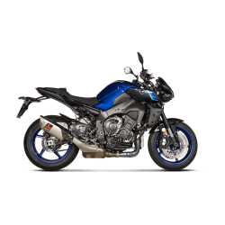 Akrapovic Yamaha MT-10 22-> Slip-on Line hexagonal lyddmper i titanium (ECE godkendt)