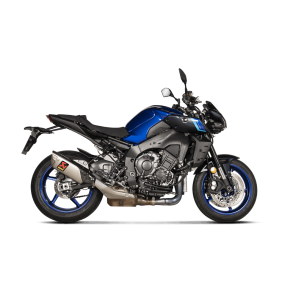 Akrapovic Yamaha MT-10 22-> Slip-on Line hexagonal lyddmper i titanium (ECE godkendt)