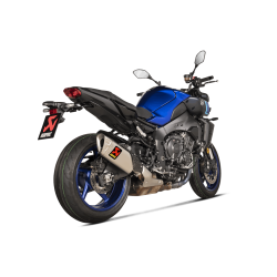 Akrapovic Yamaha MT-10 22-> Slip-on Line hexagonal lyddmper i titanium (ECE godkendt)