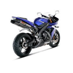 Akrapovic Yamaha YZF-R1 04-06 Slip-On Line ovale lyddmpere i carbon (EC godkendt)
