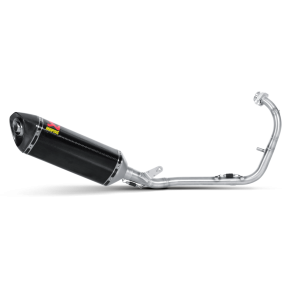 Akrapovic Yamaha YZF-R125 08-13 Racing Line 1/1 hexagonal lydd�mper i carbon 