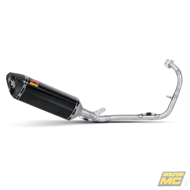 Akrapovic Yamaha YZF-R125 08-13 Racing Line 1/1 hexagonal lydd�mper i carbon 