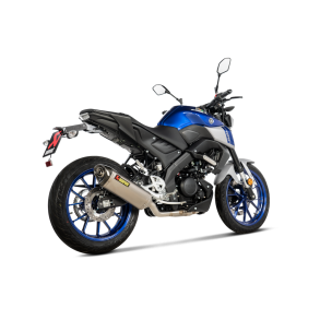 Akrapovic Yamaha MT-125 21-> Racing Line 1/1 hexagonal lydd�mper i titanium (ECE-godkendt)