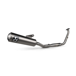 Akrapovic Yamaha XSR125 21-25 Racing Line 2/1 hexagonal lyddmper i titanium (ECE godkendt)