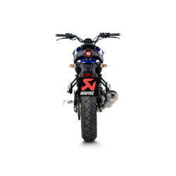 Akrapovic Yamaha XSR125 21-25 Racing Line 2/1 hexagonal lyddmper i titanium (ECE godkendt)