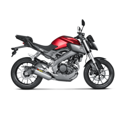 Akrapovic Yamaha MT-125 14-19 Racing Line 1/1 hexagonal lydd�mper i titanium (ECE-godkendt)