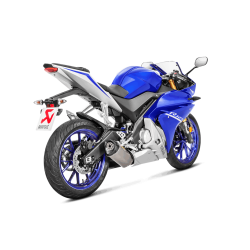 Akrapovic Yamaha YZF-R125 14-18 Racing Line 1/1 hexagonal lyddmper i titanium (ECE-godkendt)