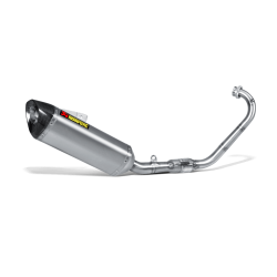 Akrapovic Yamaha YZF-R125 14-18 Racing Line 1/1 hexagonal lyddmper i titanium (ECE-godkendt)