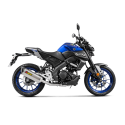 Akrapovic Yamaha MT-125 2020 Racing Line 1/1 hexagonal lyddmper i titanium (ECE-godkendt)