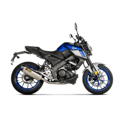 Akrapovic Yamaha MT-125 21-> Racing Line 1/1 hexagonal lyddmper i titanium (ECE-godkendt)
