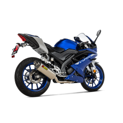Akrapovic Yamaha YZF-R125 21-> Racing Line 1/1 hexagonal lyddmper i titanium (ECE-godkendt)