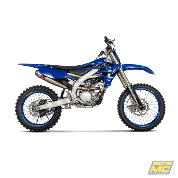Akrapovic Yamaha YZ250F 19-23 Evolution Line 1/1 hexagonal lyddmper i titanium