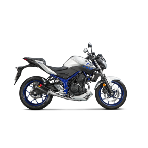 Akrapovic Yamaha MT-03 16-24 Racing Line 2/1 hexagonal lyddmper i carbon 