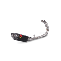 Akrapovic Yamaha YZF-R3 15-> Racing Line 2/1 hexagonal lyddmper i carbon 