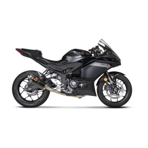 Akrapovic Yamaha YZF-R3 15-> Racing Line 2/1 hexagonal lydd�mper i carbon 
