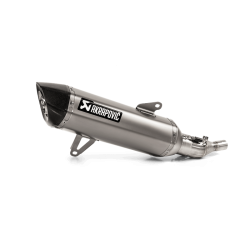 Akrapovic Yamaha Tricity 300 20 Slip-on Line oval lyddmper i rustfri/carbon (ECE godkendt)
