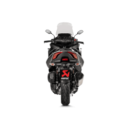 Akrapovic Yamaha Tricity 300 20 Slip-on Line oval lyddmper i rustfri/carbon (ECE godkendt)