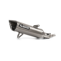Akrapovic Yamaha Tricity 300 20 Slip-on Line oval lydd�mper i rustfri/carbon (ECE godkendt)