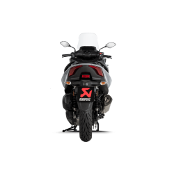 Akrapovic Yamaha Tricity 300 21-24 Slip-on Line oval lyddmper i rustfri/carbon (ECE godkendt)