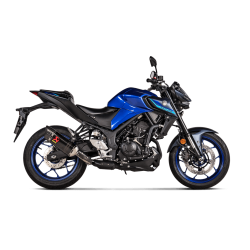 Akrapovic Yamaha MT-03 22-> Slip-on Line hexagonal lyddmper i carbon (ECE godkendt)