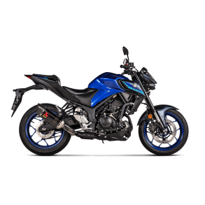 Akrapovic Yamaha MT-03 22-> Slip-on Line hexagonal lyddmper i carbon (ECE godkendt)