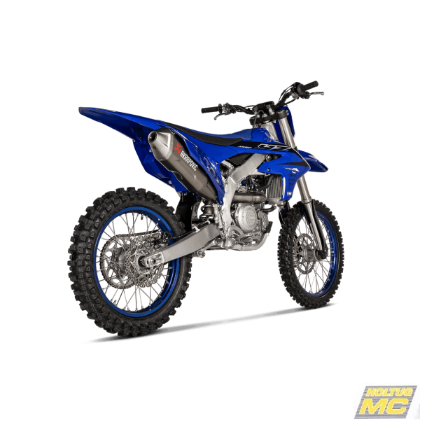 Akrapovic Yamaha YZ450F 23-> Evolution Line 1/1 hexagonal lyddmper og forrr i titanium