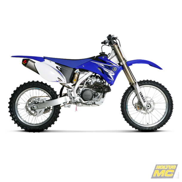 Akrapovic Yamaha YZ450F 09 Evolution Line 1/1 hexagonal lydd�mper i titanium