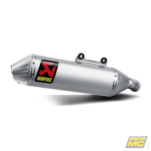 Akrapovic Yamaha YZ450F 10-13 Slip-On Line 1/1 med hexagonal lydd�mper i titanium