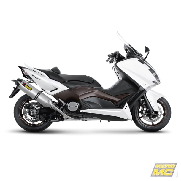 Akrapovic Yamaha T-Max 500 08-16 Racing Line 1/1 hexagonal lydd�mper i titanium