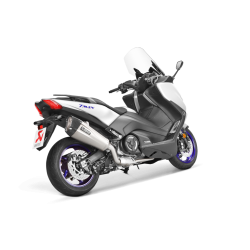 Akrapovic Yamaha T-Max 500 17-19 Racing Line 1/1 hexagonal lydd�mper i titanium (ECE godkendt)