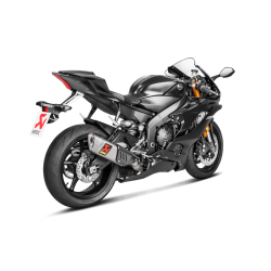 Akrapovic Yamaha YZF-R6 08-> Evolution Line 4/2/1 hexagonal lyddmper og forrr i titanium