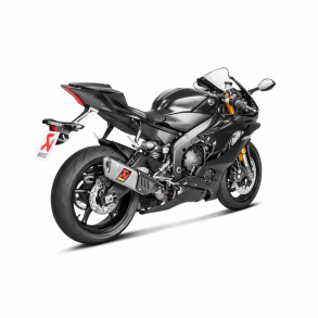 Akrapovic Yamaha YZF-R6 08-> Racing Line 4/2/1 hexagonal lyddmper i titanium forrr i rustfri