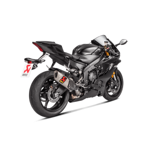 Akrapovic Yamaha YZF-R6 17-> Slip-on Line hexagonal lyddmper i titanium (ECE godkendt)