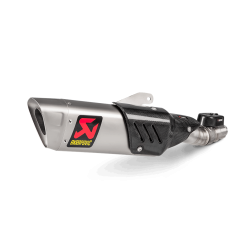 Akrapovic Yamaha YZF-R6 17-> Slip-on Line hexagonal lyddmper i titanium (ECE godkendt)