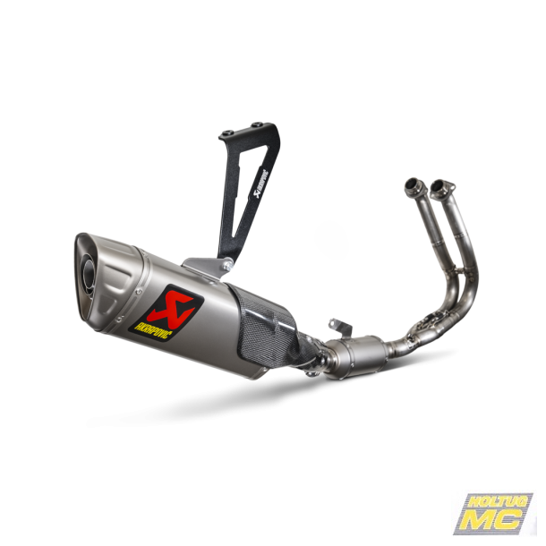 Akrapovic Yamaha YZF-R7 26-> Evolution Line 2/1 med forr�r og hexagonal lydd�mper i titanium