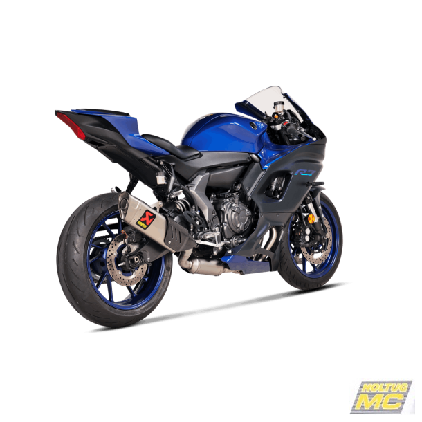 Akrapovic Yamaha YZF-R7 21-> Racing Line 2/1 hexagonal lyddmper i titanium