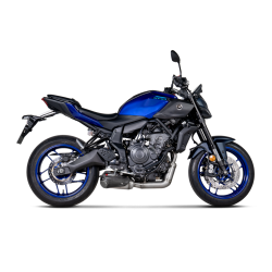 Akrapovic Yamaha MT-07 24-> Racing Line 2/1 underliggende lyddmper i rustfrit/carbon (ECE godkendt)