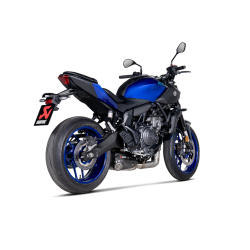 Akrapovic Yamaha MT-07 24-> Racing Line 2/1 underliggende lyddmper i rustfrit/carbon (ECE godkendt)