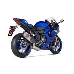 Akrapovic Yamaha YZF-R7 26-> Racing Line 2/1 med hexagonal lydd�mper i titanium (ECE godkendt)