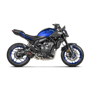 Akrapovic Yamaha MT-07 14-25 Racing Line 2/1 hexagonal lyddmper i carbon