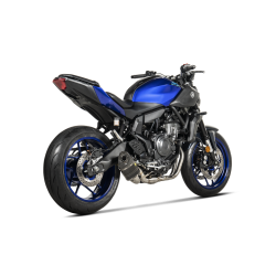Akrapovic Yamaha MT-07 14-25 Racing Line 2/1 hexagonal lyddmper i carbon