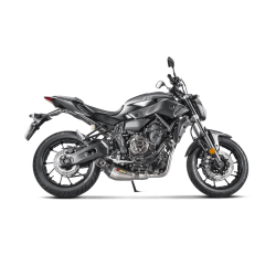 Akrapovic Yamaha MT-07 14-20 Racing Line 2/1 hexagonal lyddmper i titanium (ECE godkendt)